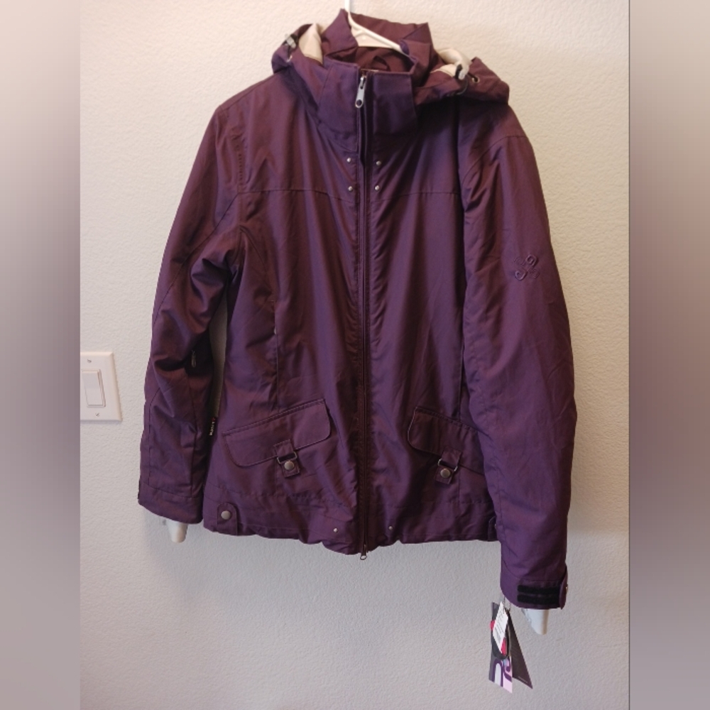 Turbine Boardwear  Women's SOHO Jacket  Medium Purple Winter Coat